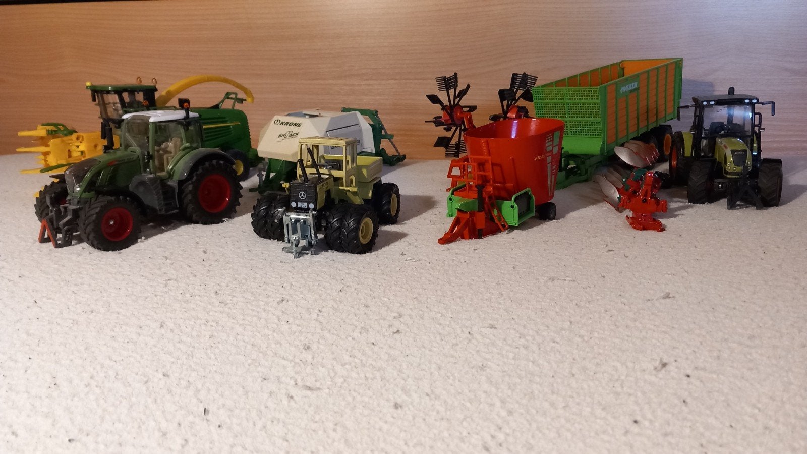 Diverse landbouw miniaturen - Siku,, Ophalen of Verzenden, Gebruikt