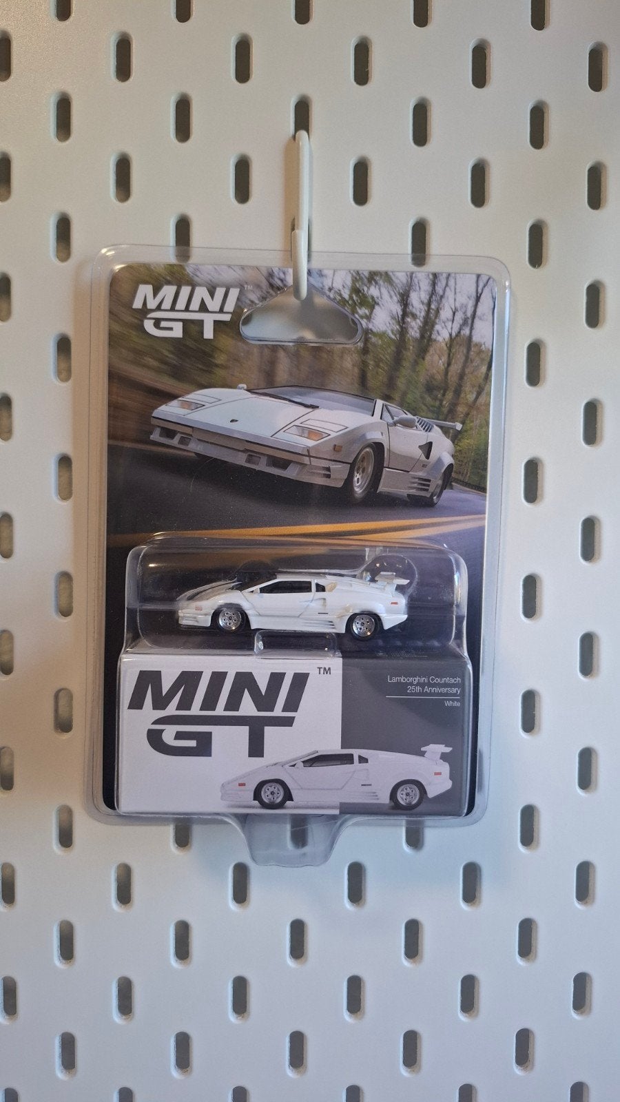 Mini GT - Lamborghini Countach 25th Anniversary, Verzenden, Nieuw, Auto