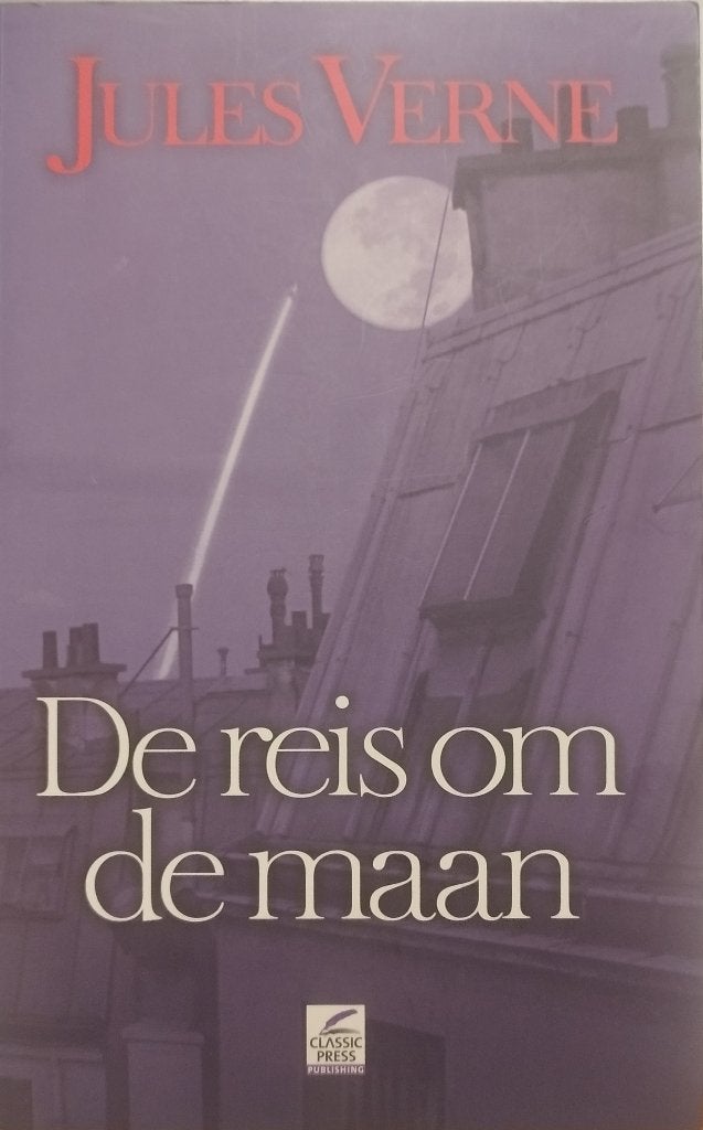 Jules Verne *** De reis om de maan, Ophalen of Verzenden, Zo goed als nieuw, Jules Verne