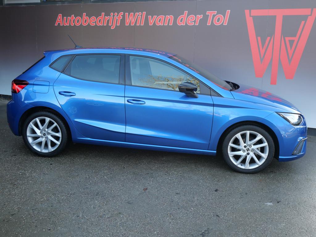 SEAT Ibiza 1.0 TSI FR BUSINESS | VIRTUAL | CLIMA | CRUISE |, Voorwielaandrijving, Gebruikt, Blauw, Ibiza
