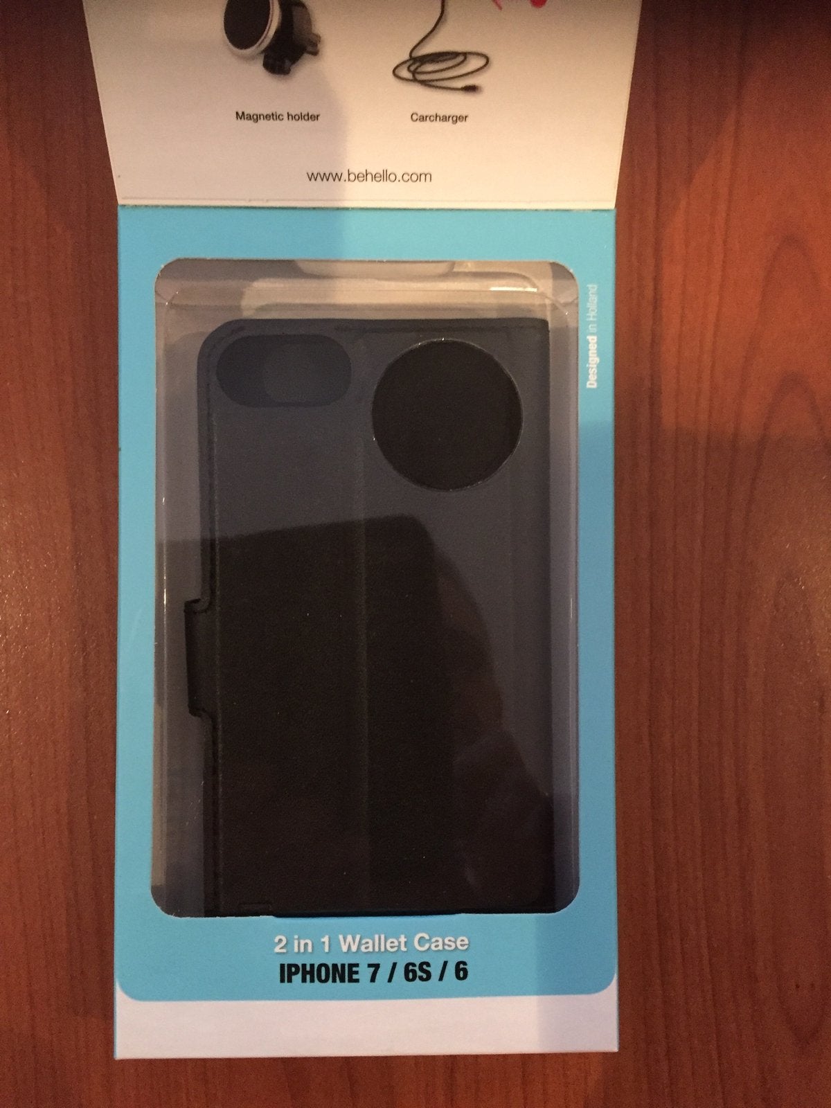 I phone 6/7/8 hoesje zwart helemaal nieuw ., Ophalen, Zo goed als nieuw