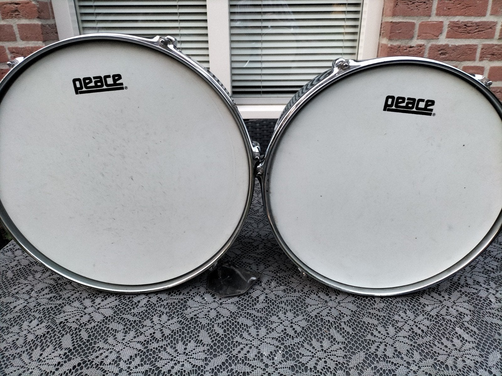 Peace Roto Toms - Set van 2, Muziek en Instrumenten, Drumstellen en Slagwerk, Ophalen of Verzenden, Gebruikt, Overige merken