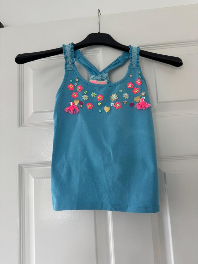 Top Mim-Pi maat 116, Kinderen en Baby's, Kinderkleding | Maat 116, Meisje, Ophalen of Verzenden, Zo goed als nieuw, Shirt of Longsleeve