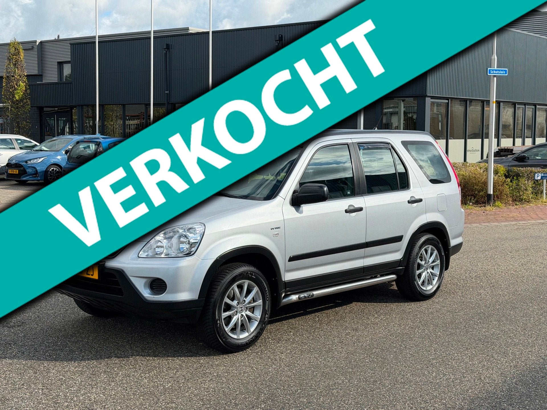 Honda CR-V 2.0i LS Airco Topstaat Nap, Auto's, 1473 kg, 1998 cc, Gebruikt, 4 cilinders