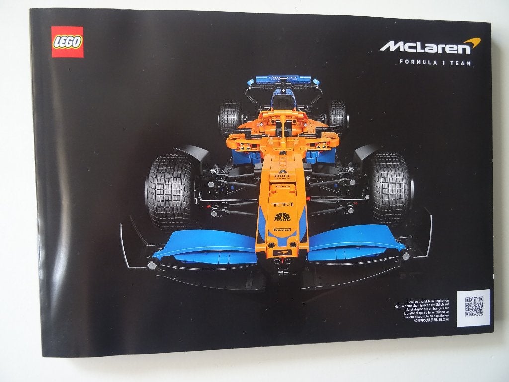technic Lego 42141 McLaren Formule 1 Racewagen, Lego, Ophalen of Verzenden, Zo goed als nieuw, Technic