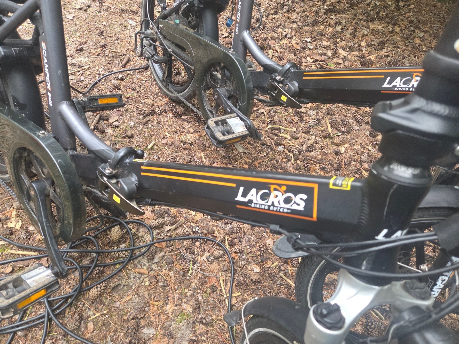 2x Lacros Scampers S400   20 inch, Gebruikt, 47 tot 51 cm, 50 km per accu of meer, Ophalen