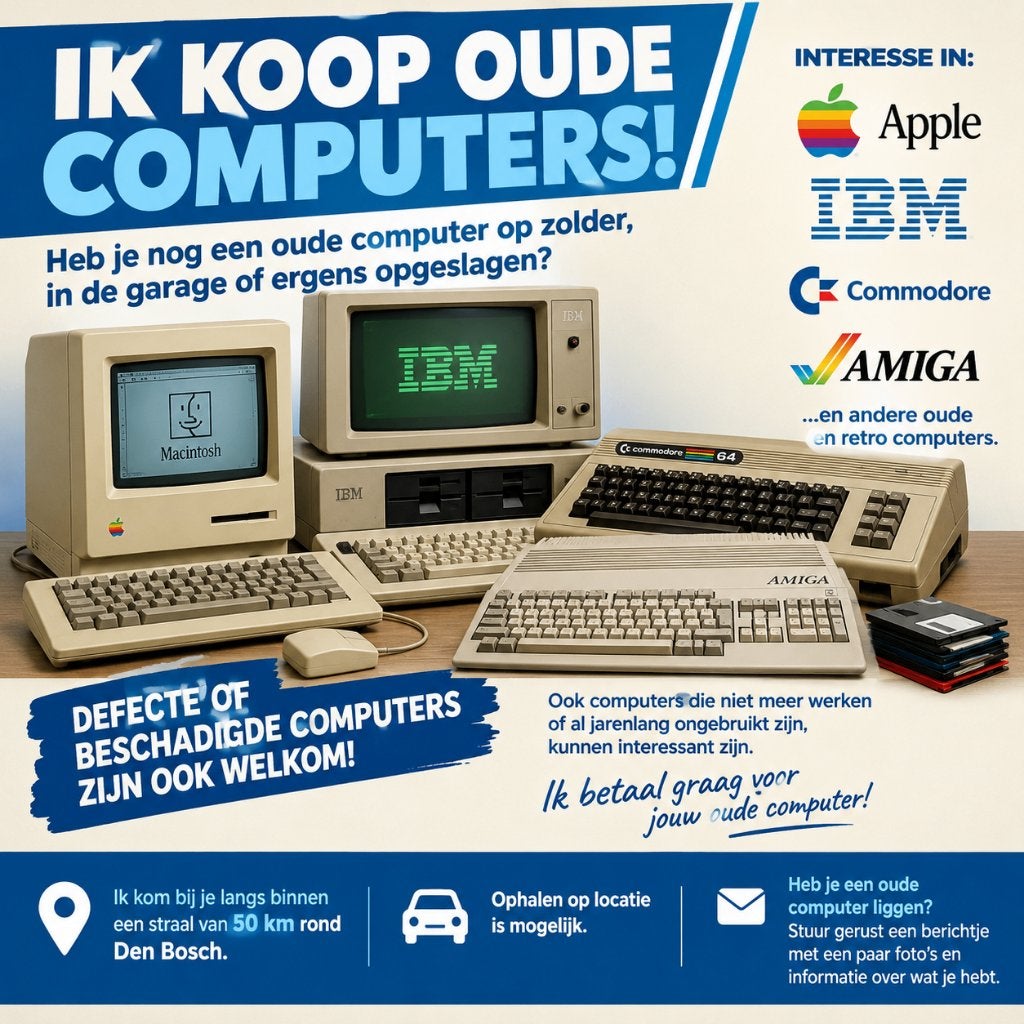 Heeft u een oude computer? Ik betaal ervoor!, Ophalen