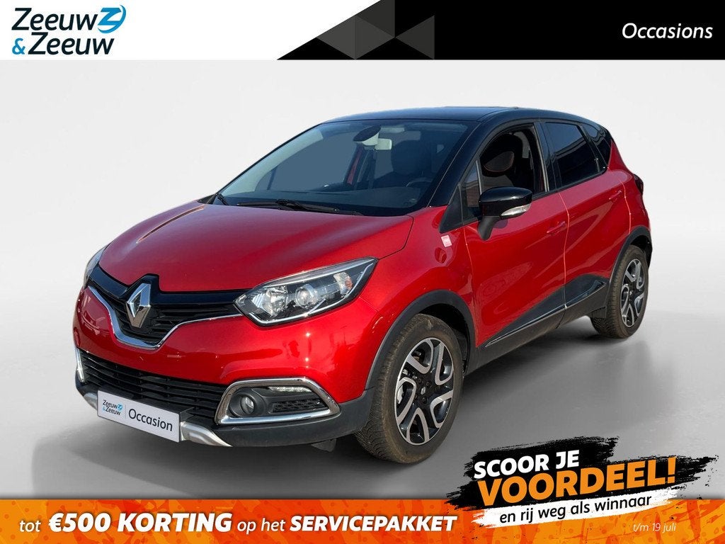 Renault Captur 1.2 TCe Helly Hansen *Automaat*Navigatie*Park, Euro 5, Stof, Electronic Stability Program (ESP), 4 cilinders