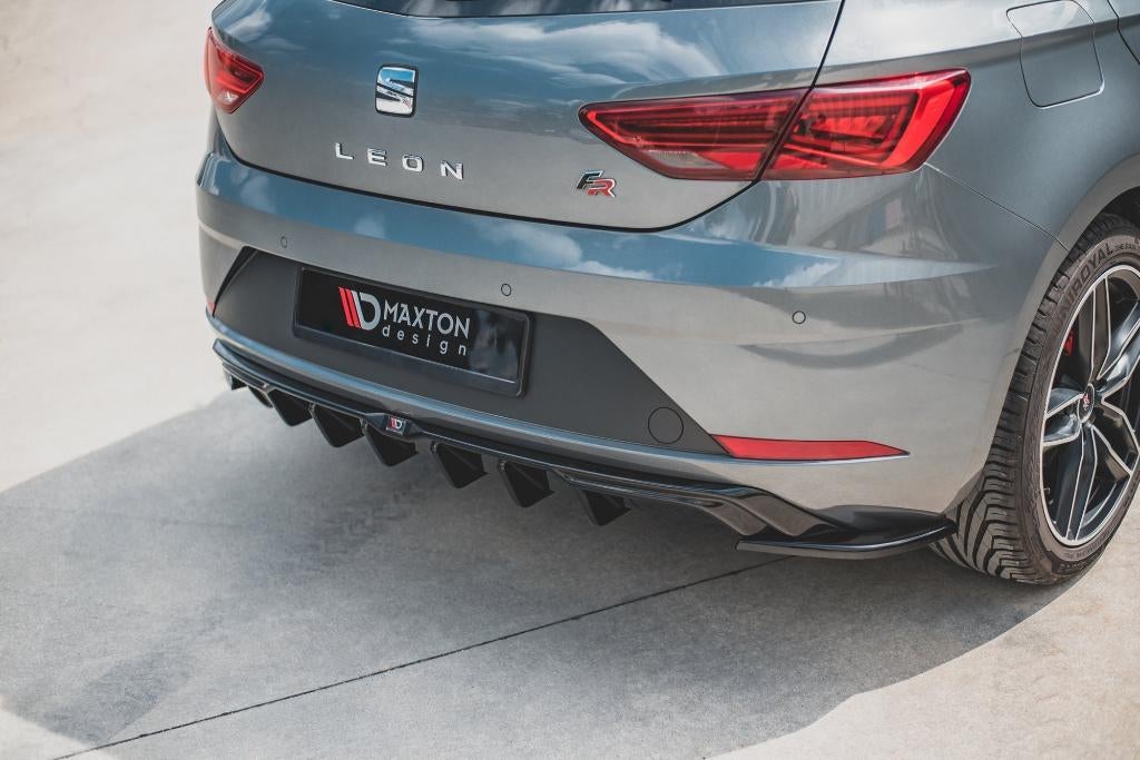 Maxton Design Rear Valance SEAT Leon Mk3 FR Facelift, Ophalen of Verzenden