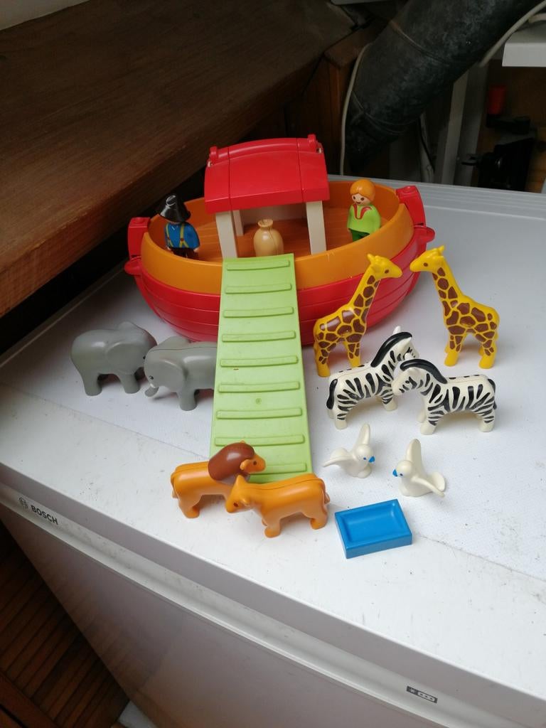 Playmobil 1,2,3, Ophalen