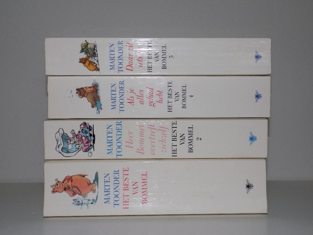 Bommel ~ 4 keer het Beste van Olivier B.Bommel, Eén stripboek, Ophalen of Verzenden, Zo goed als nieuw, Marten Toonder