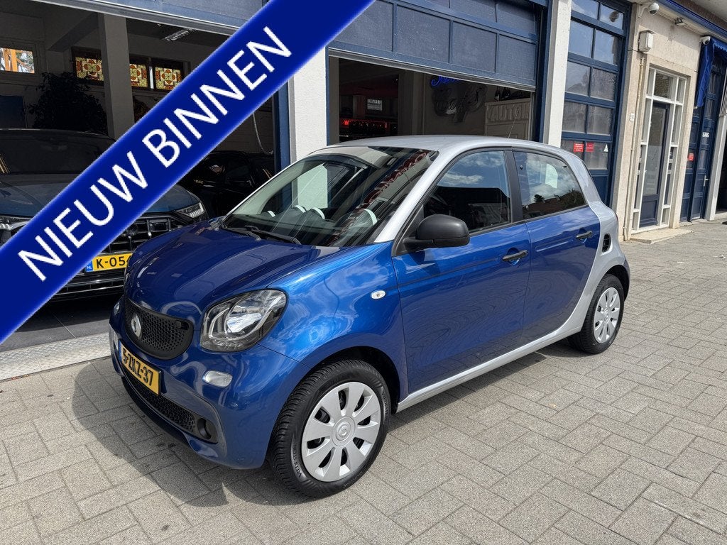 Smart Forfour 1.0 Essential Edition NL AUTO. (bj 2015), Auto's, Smart, Achterwielaandrijving, Gebruikt, Start-stop-systeem, Origineel Nederlands