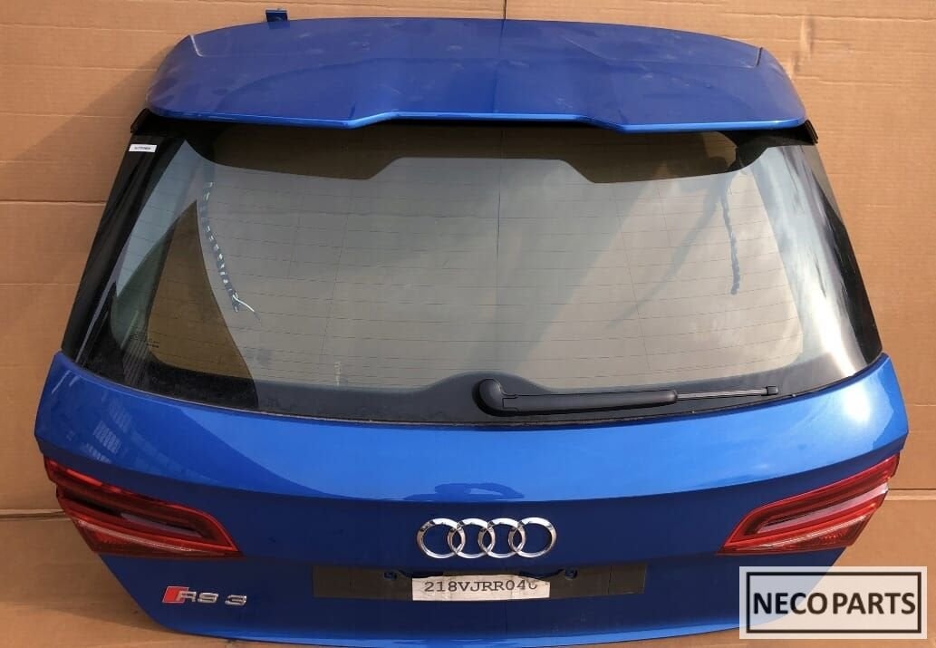 AUDI RS3 8V4 FACELIFT SPORTBACK ACHTERKLEP SPOILER RS3, Auto-onderdelen, Gebruikt, -, Achter, -