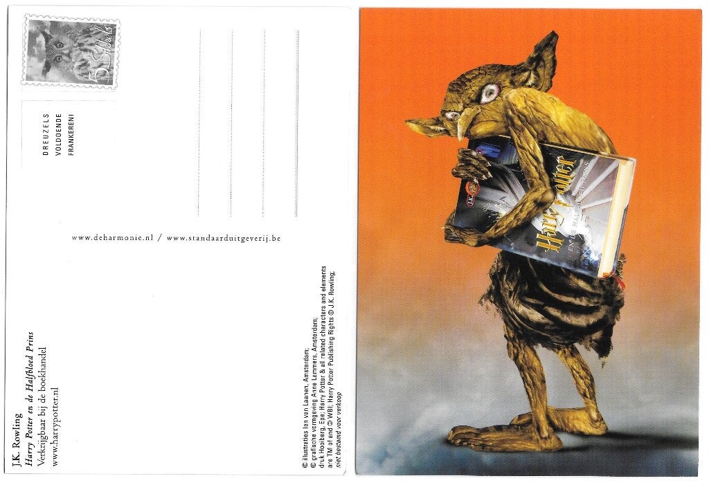Harry Potter en de Halfbloed Prins-promotiekaart voor boek, Ophalen, Nieuw, Overige typen