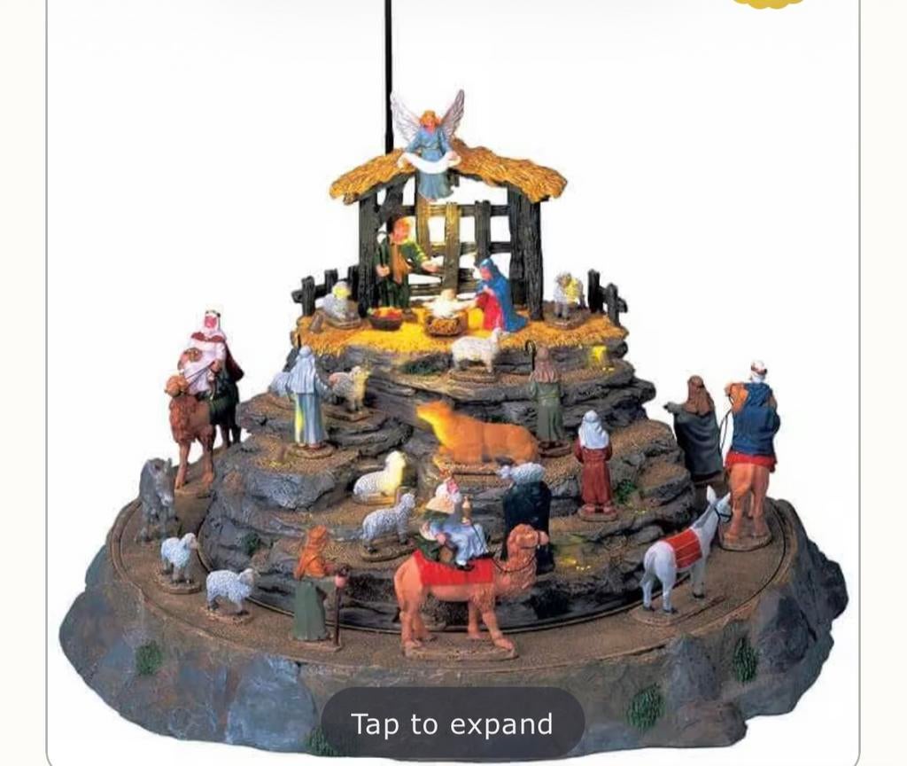Lemax Nativity Scene, Set of 25 SKU: #74713, L, Zo goed als nieuw, Ll, L