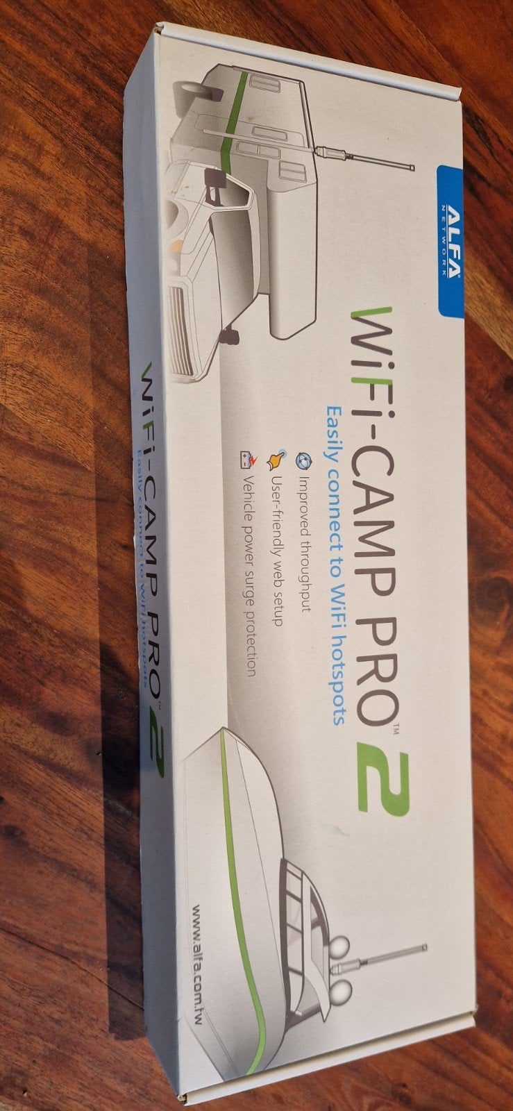Alfa Network WiFi-CAMP PRO 2 - WiFi Hotspot voor Campers, Ophalen, Zo goed als nieuw