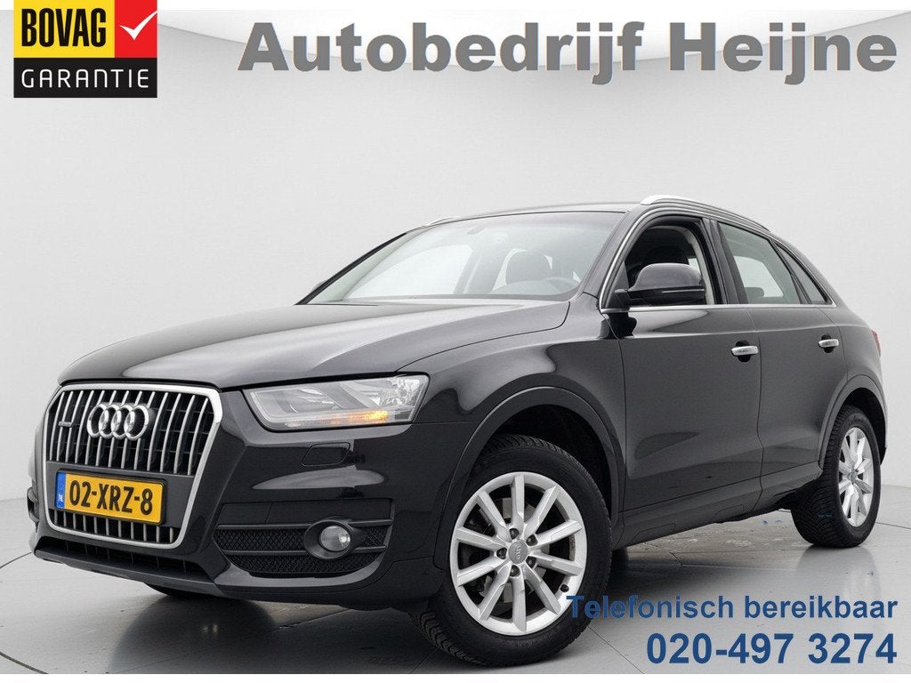 Audi Q3 2.0 TFSI 210PK QUATTRO S-TRONIC PRO LINE NAVI/PDC/BL, Auto's, Audi, Zwart, 4 cilinders, Zwart, Origineel Nederlands