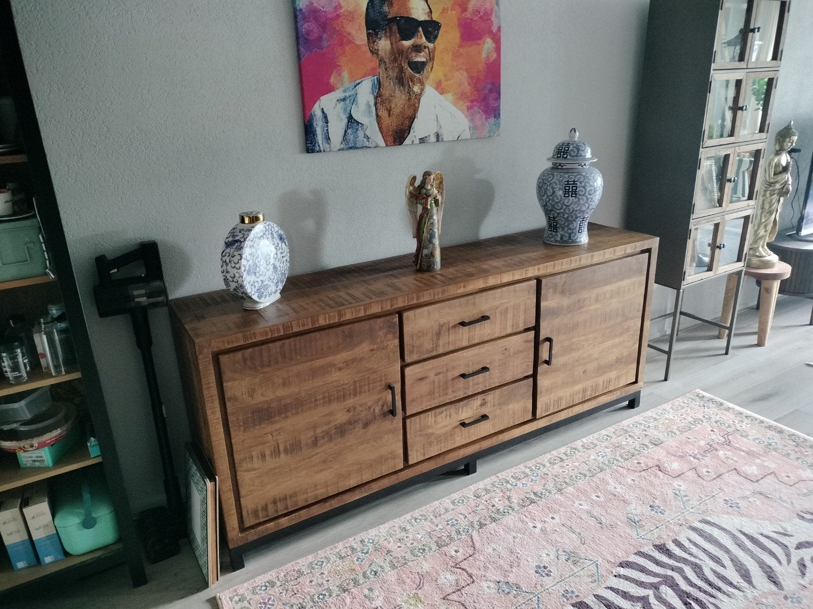 Dressoir, Huis en Inrichting, Kasten | Dressoirs, Met plank(en), 150 tot 200 cm, Ophalen of Verzenden, Zo goed als nieuw