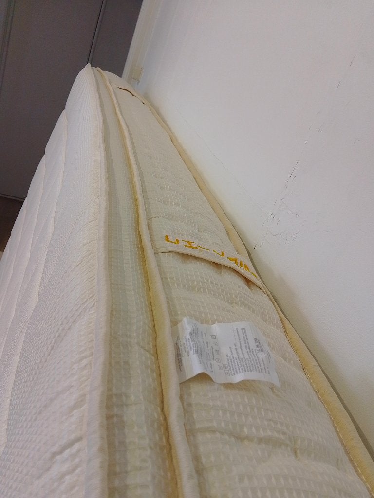 Pocketveren matras Chicasa 140 x 200, Ophalen, Nieuw, 140 cm, Twijfelaar