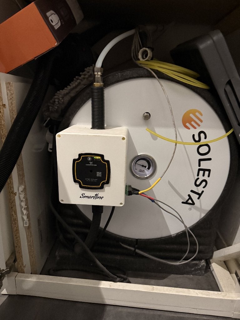 Solesta Zonneboiler met 30 Heatpipes, Ophalen, Gebruikt, 20 tot 100 liter, Boiler