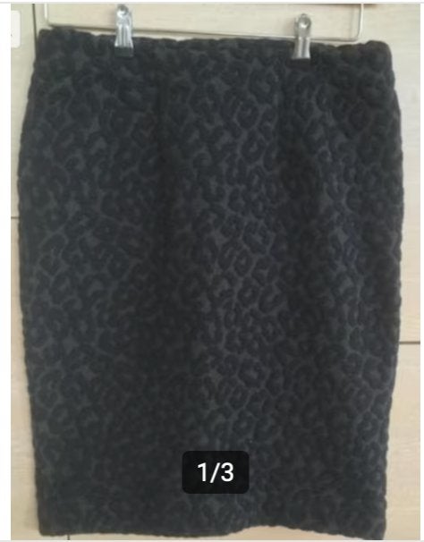 Rok van Josephine&Co  print zwart/groen maat m,, Maat 38/40 (M), Josephine & Co, Meerkleurig, Ophalen of Verzenden