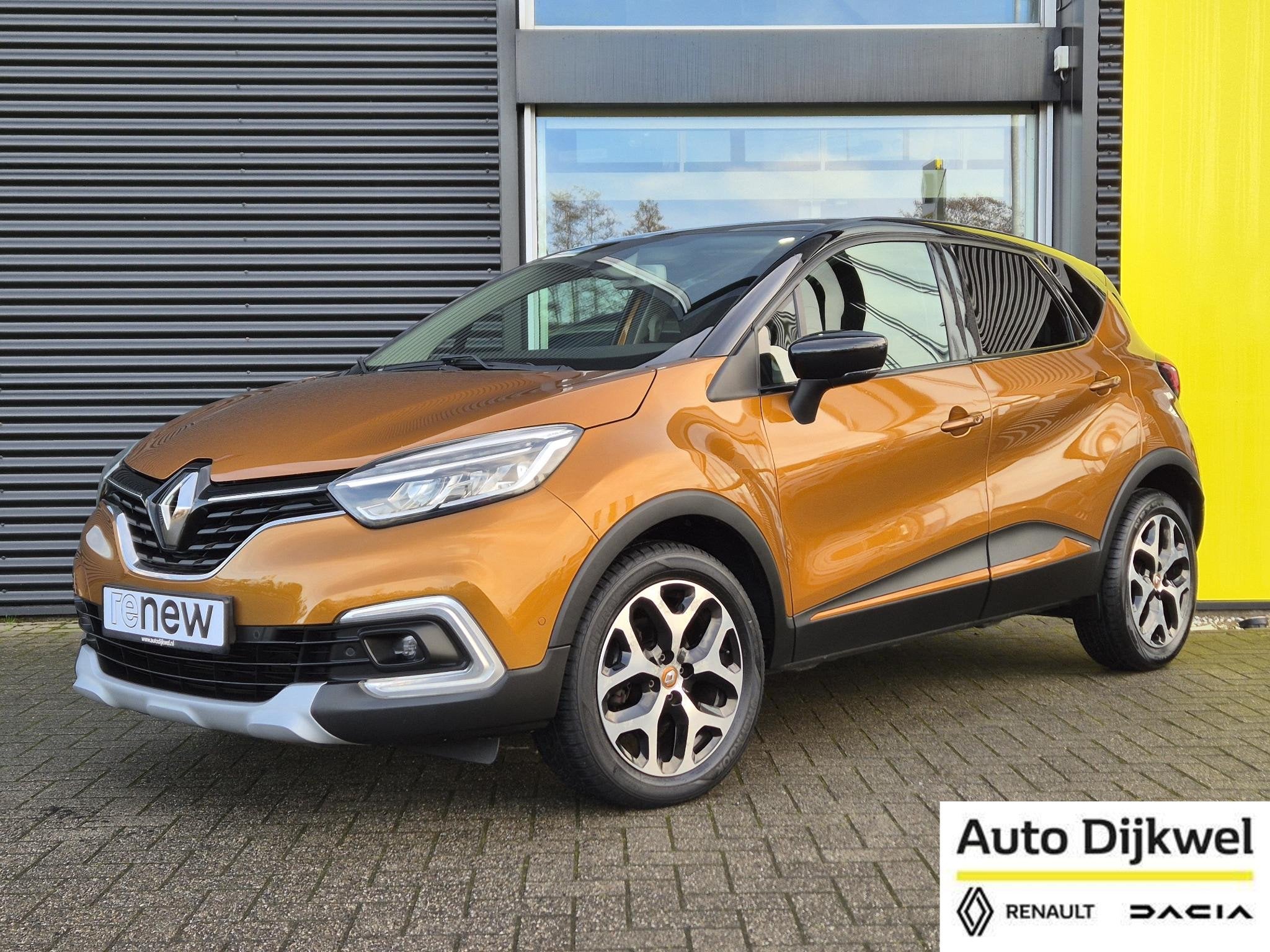 Renault Captur TCe 120 EDC AUTOMAAT Intens Bose Audiosyste, Dealer onderhouden, Stof, Gebruikt, Euro 6