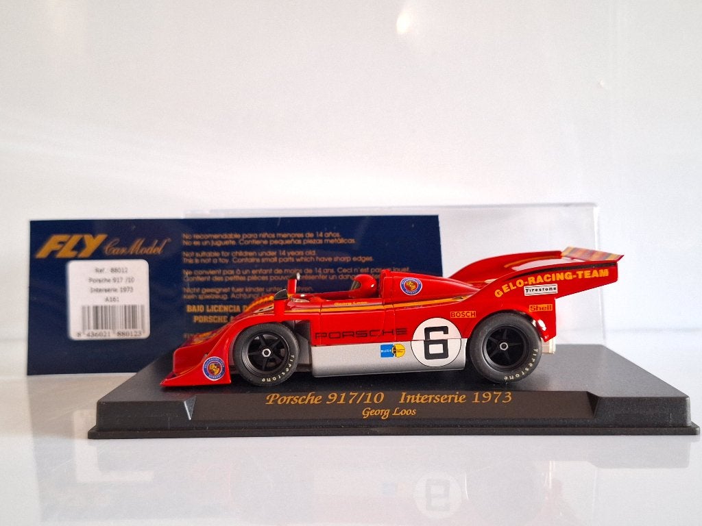 Fly Porsche 917/10 interserie 1973 A161 Georg Loos Ref 88012, Overige merken, Racebaan, Fly, Nieuw