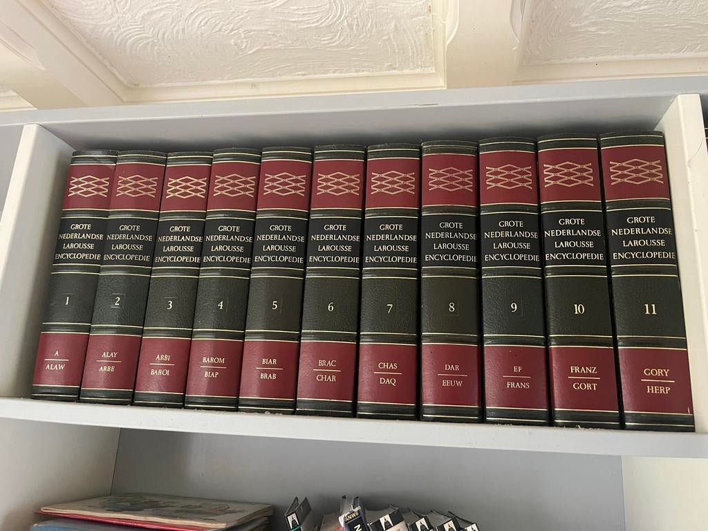 Grote Nederlandse Larousse Encyclopedie, Ophalen, Gelezen, Algemeen, Complete serie