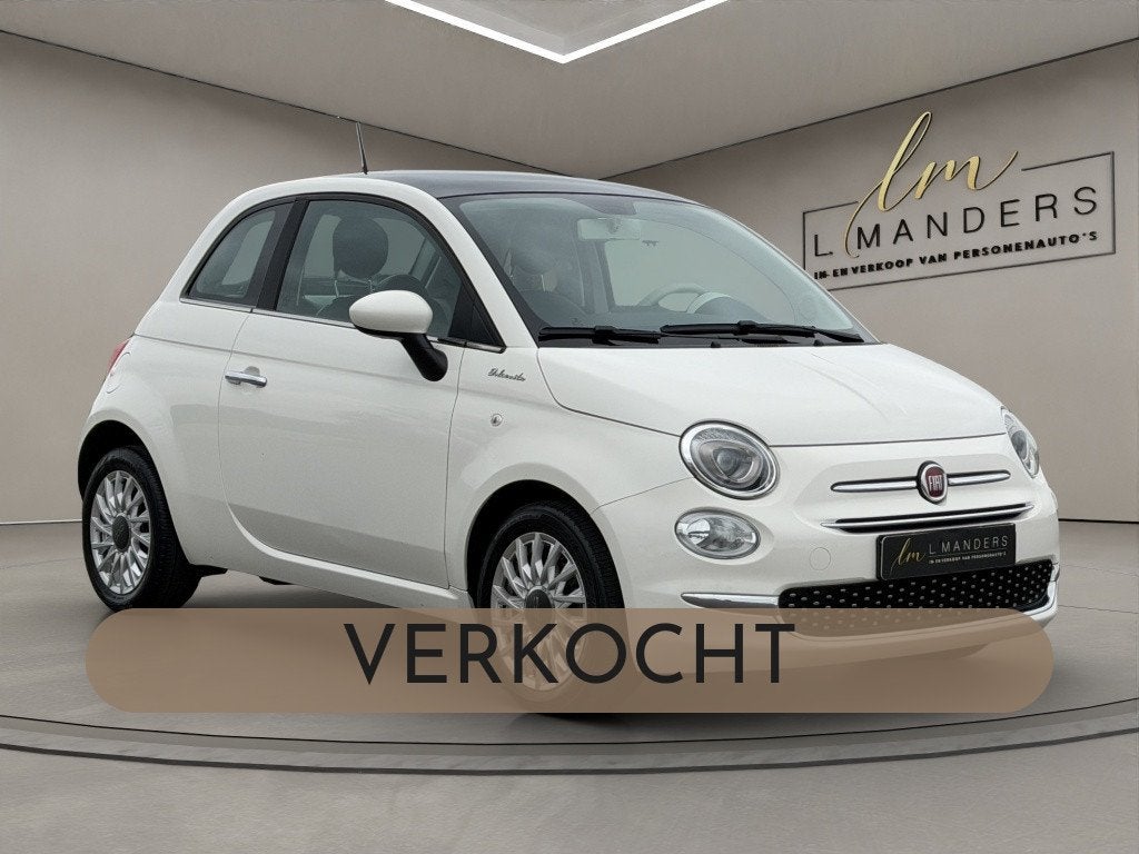 Fiat 500 1.0 Hybrid Dolcevita 2022 WIT | Apple CarPlay | Cli, Auto's, Fiat, Bedrijf, Te koop, ABS, Airbags, Airconditioning, Alarm