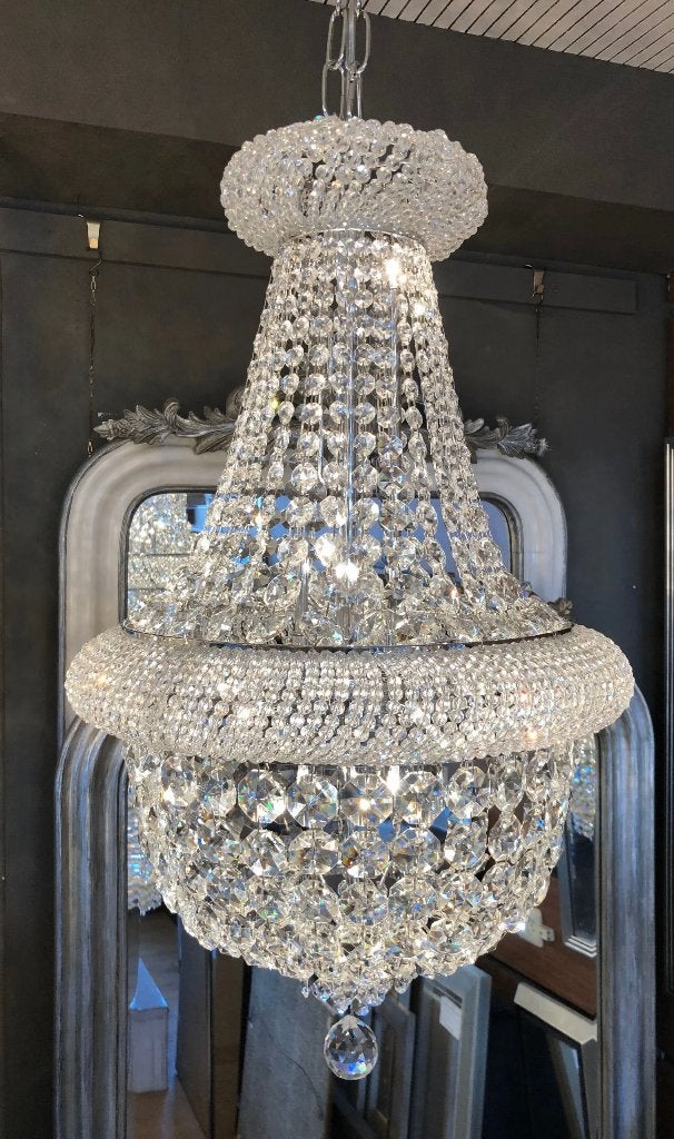 Kristal Zakkroonluchter 40 cm Kroonluchter-winkel
