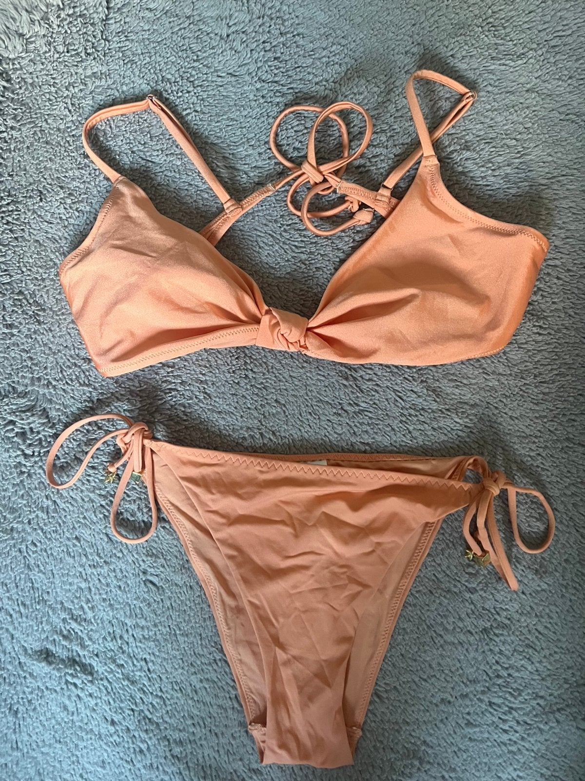 Bikini set, Ophalen of Verzenden, Zo goed als nieuw, Oranje, Bikini