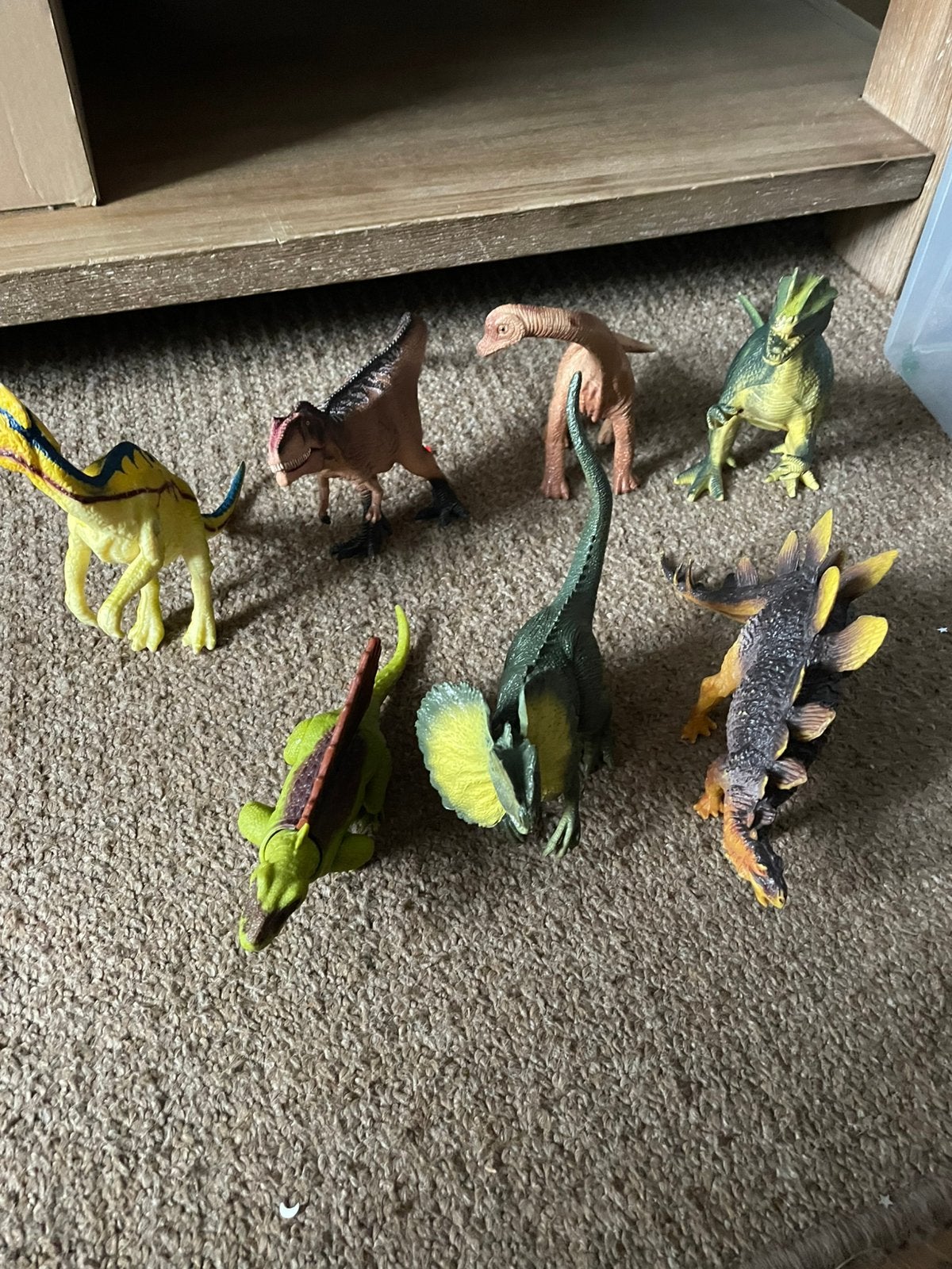 Set vintage dinosaurussen spelegoed, Ophalen of Verzenden, Gebruikt