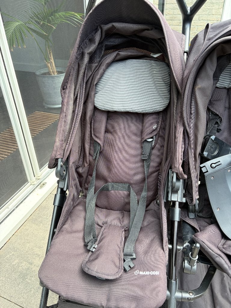 Dubbele buggy - maxicosi Dana for2, Ophalen, Gebruikt, Maxi-Cosi, Duomodel