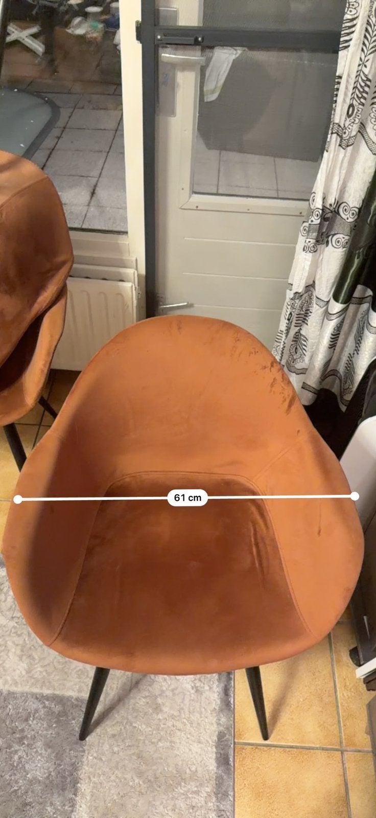 Bruine stoelen, Ophalen, Zo goed als nieuw