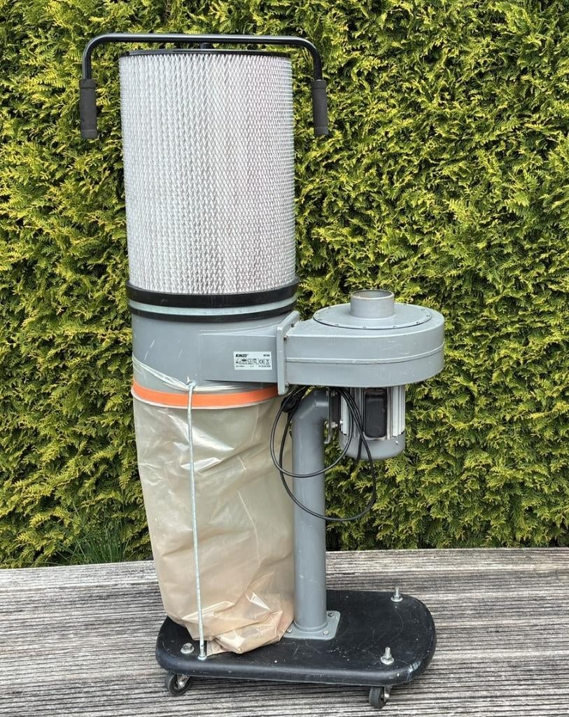 Compacte Mobiele Afzuiger | Afzuiginstallatie | Stofafzuiger, Ophalen, Zo goed als nieuw, 600 tot 1200 watt, Kinzo