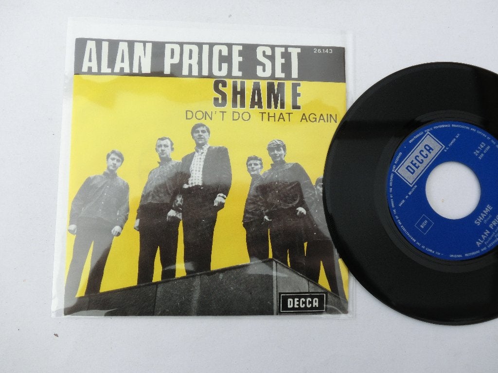 Alan Price Set  Shame, 7 inch, Single, Ophalen of Verzenden, Zo goed als nieuw