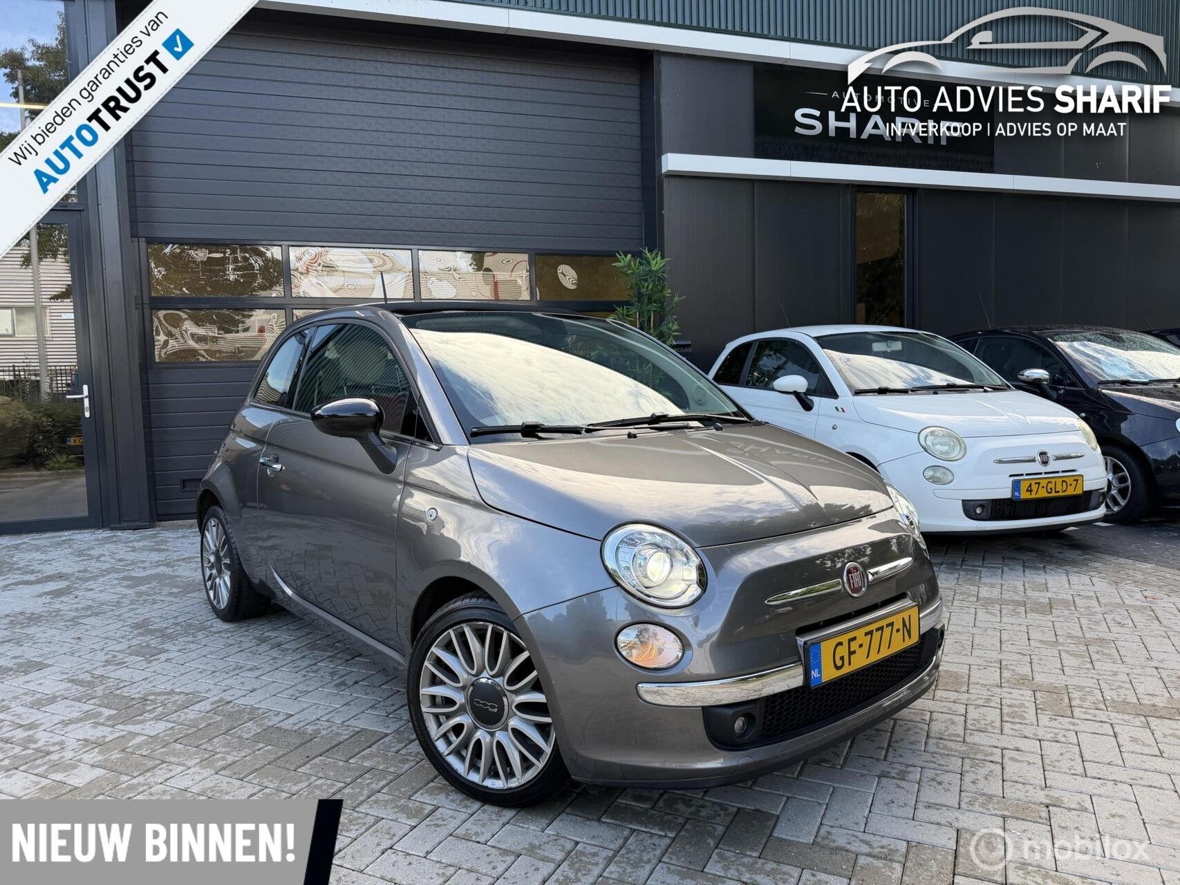 Fiat 500 0.9 TwinAir Turbo Cult Navigatie|Panoramdak|NL AUTO, Voorwielaandrijving, Gebruikt, 905 kg, Bedrijf