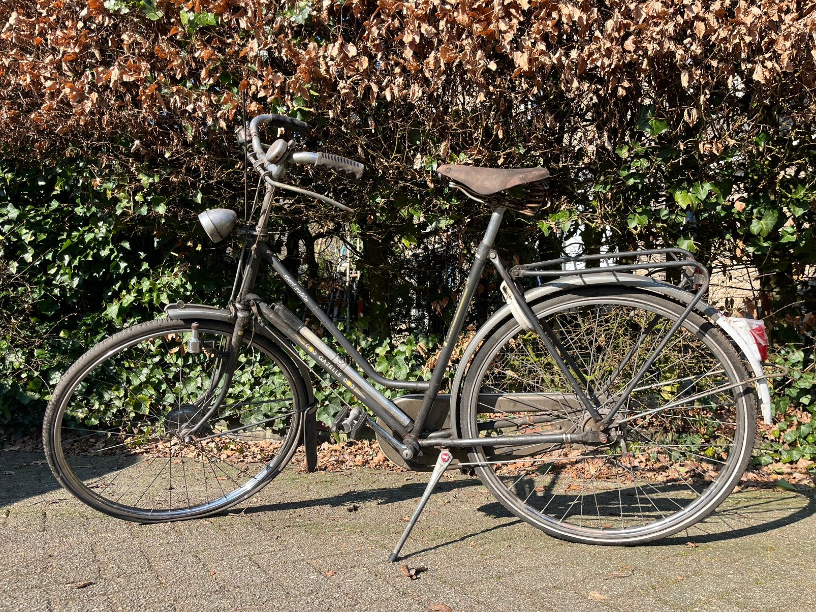 Gazelle Sport Solide damesfiets, Fietsen en Brommers, Versnellingen, Ophalen of Verzenden, Trommelrem, 53 tot 56 cm