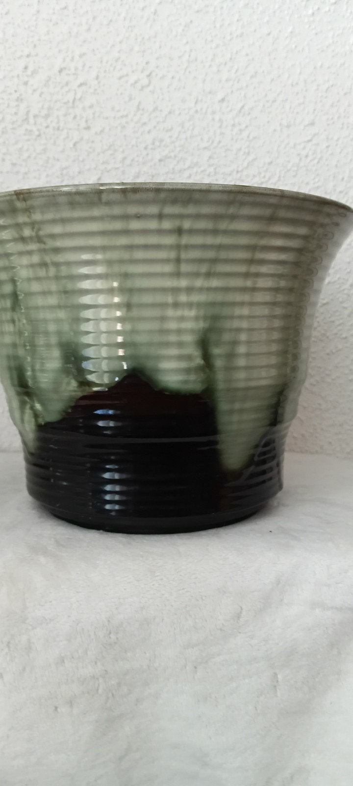 Fat Lava  Bloempot - Hoogte 15.5 cm, Doorsnede 20.5, Huis en Inrichting, Ophalen of Verzenden, Gebruikt