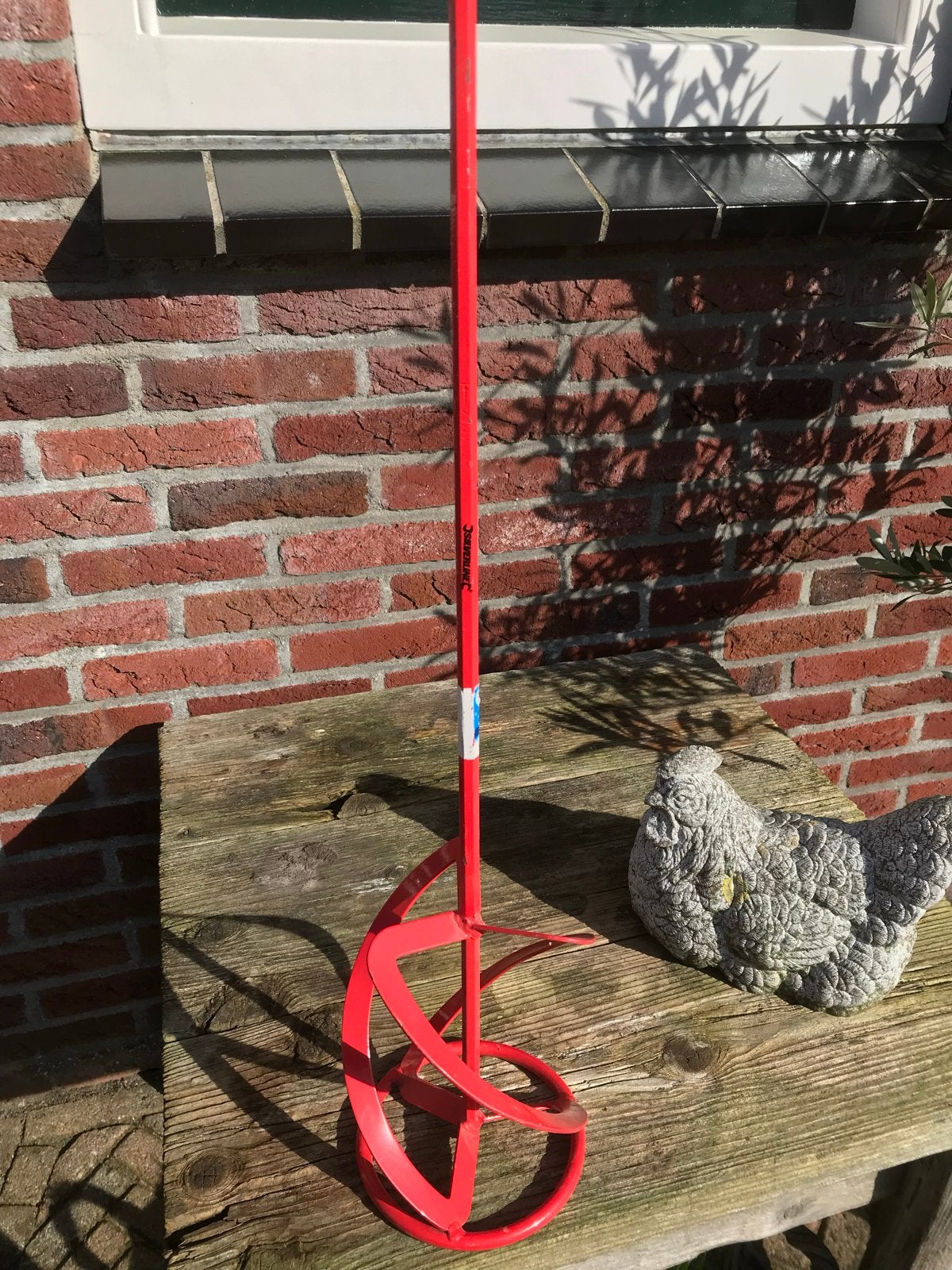 Verfmenger rood - Handig gereedschap voor verf en meer, Ophalen, Gebruikt, Overige typen, Overige merken