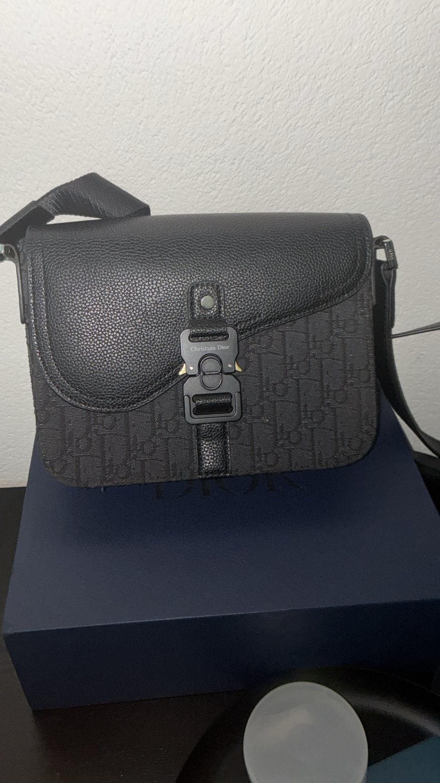 Christian Dior Schoudertasje - Zwart, Ophalen, Zo goed als nieuw, Zwart, Schoudertasje