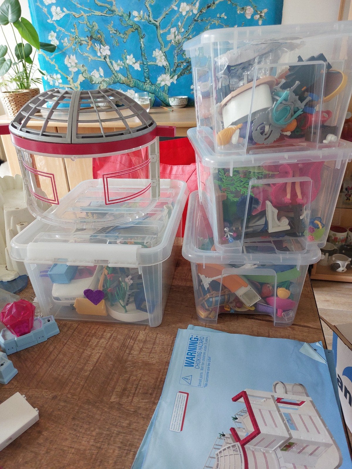 Grote Playmobil collectie met handleidingen, Ophalen of Verzenden, Gebruikt, Complete set