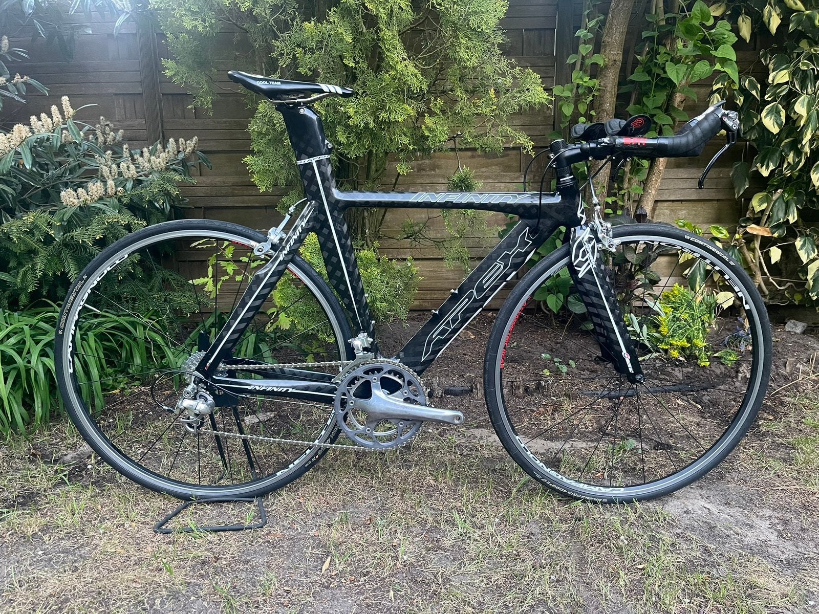 Apex tijdrit of triathlon fiets carbon, Ophalen, Zo goed als nieuw, Meer dan 20 versnellingen, Overige merken