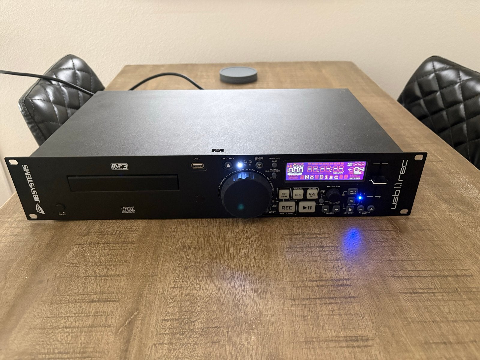 JB SYSTEMS USB1.1 REC CD/MP3-speler, Ophalen, Zo goed als nieuw, Overige merken