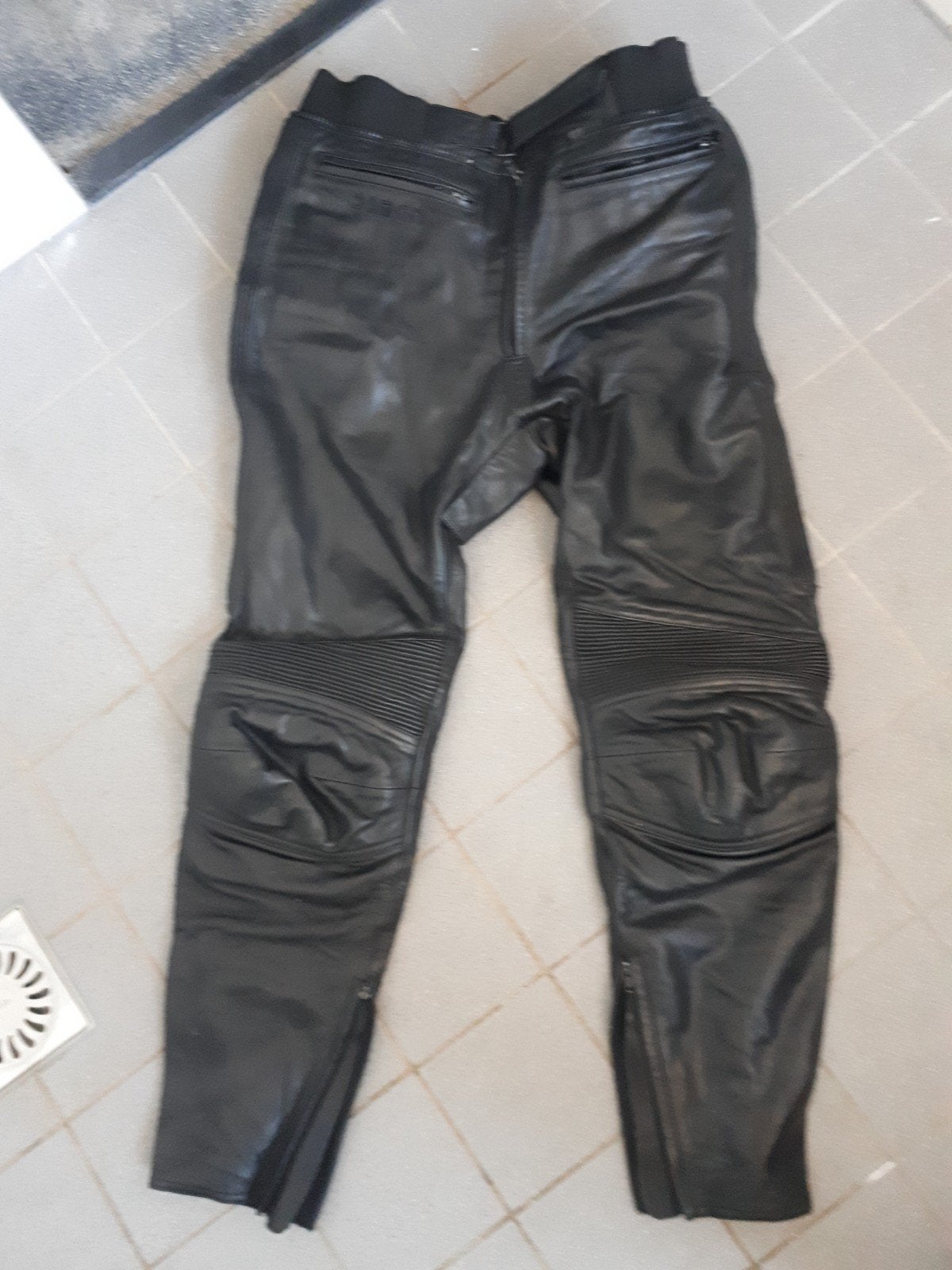 leren Pantalon, Ophalen, Zo goed als nieuw, Maat 56/58 (XL), Bruin