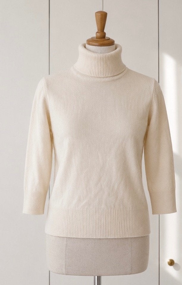 Elisa Cavaletti  prachtige beige kol trui maat M, Kleding | Dames, Truien en Vesten, Maat 38/40 (M), Beige, Elida Cavaletti, Ophalen of Verzenden