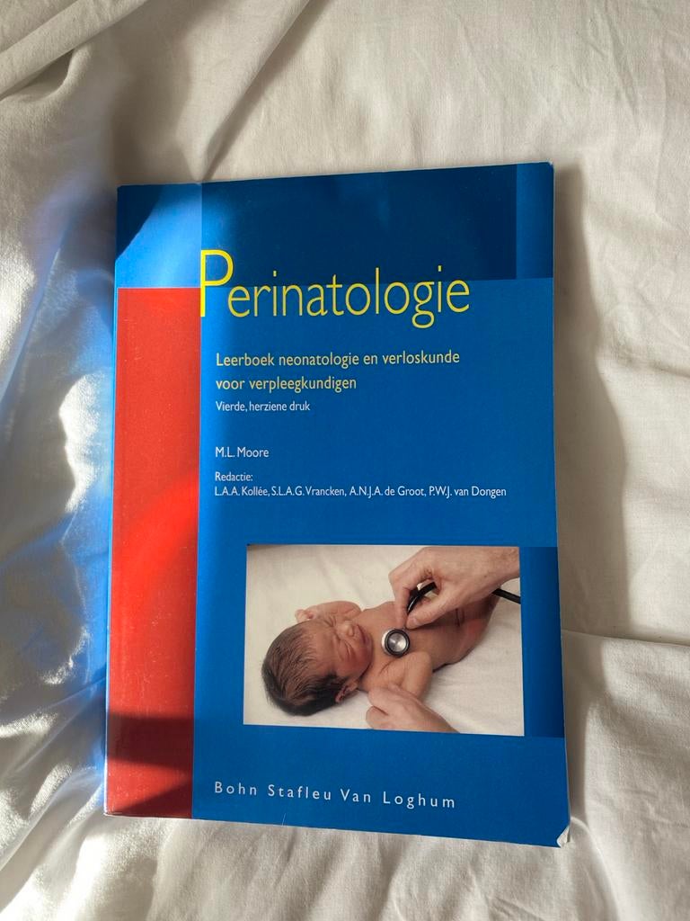 Perinatologie: Leerboek neonatologie en verloskunde, Boeken, Studieboeken en Cursussen, Ophalen of Verzenden, Gamma, Zo goed als nieuw
