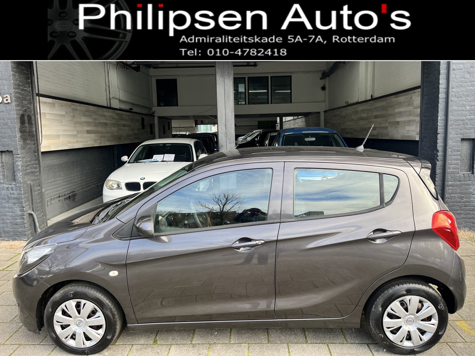Opel KARL 1.0 ecoFLEX Edition (bj 2016), Auto's, Voorwielaandrijving, 839 kg, Stof, Gebruikt