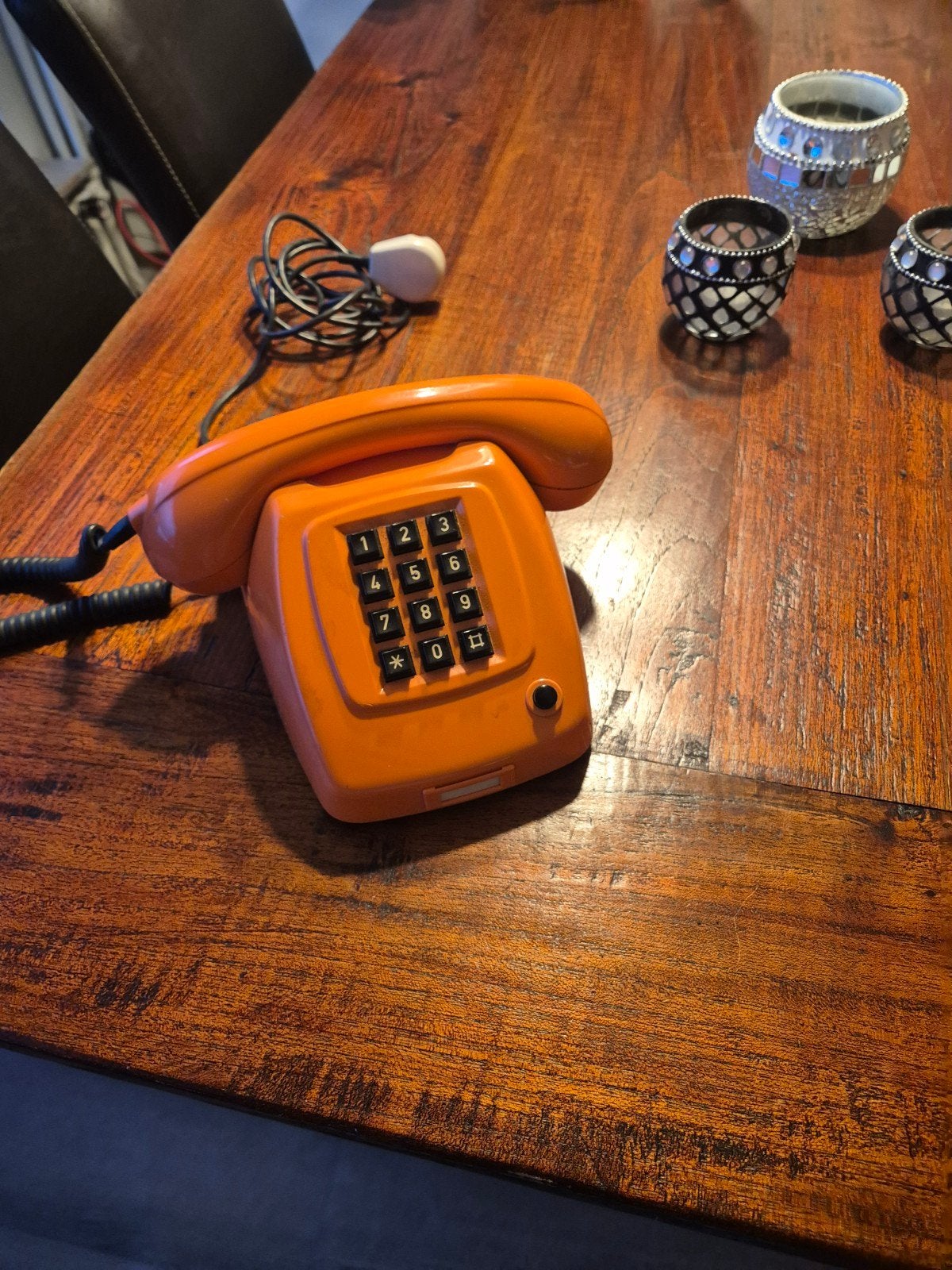 Vintage PTT Telefoon T65-TDK de luxe Oranje (1978), Ophalen of Verzenden, Gebruikt
