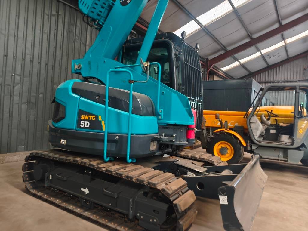 Sunward SWTC 5 D tele crawler crane telescooprupskraan, Kraan